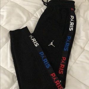 JORDAN PARIS SAINT-GERMAIN FLEECE JOGGER PANTS